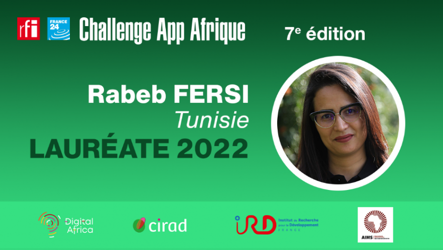 La Tunisienne Rabeb Fersi, lauréate de la 7ème édition du Challenge App Afrique