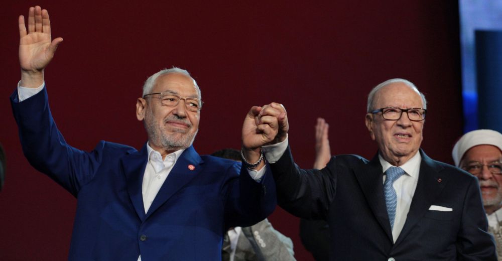 RÃ©sultat de recherche d'images pour "sebsi chahed ghannouchi"