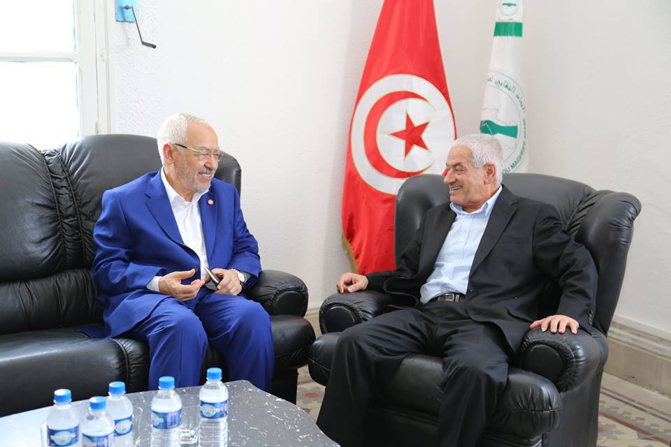 Le secrétaire général de l’UGTT s’entretient avec Rached Ghannouchi