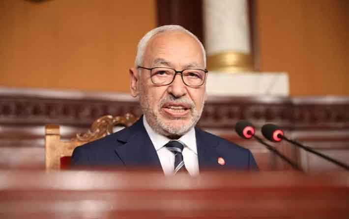 Ghannouchi rejette la dissolution de l'ARP: "Notre parti ne participera pas à cette pièce de théâtre"