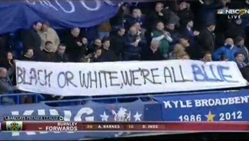 Les supporters de Chelsea dénoncent le racisme