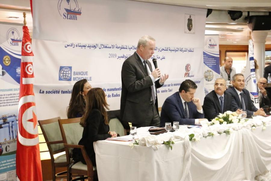 Lancement du nouveau système d’exploitation portuaire TOS au port de Radès