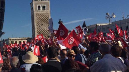 Rassemblement de soutien au gouvernement dans sa lutte contre la corruption