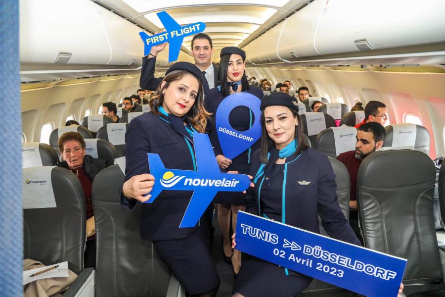 Eté 2023: Nouvelair renforce ses vols sur l'Allemagne