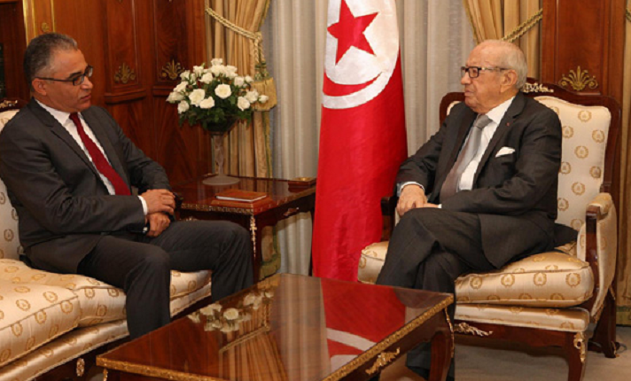 Mohsen Marzouk reçu par le Président Essebsi au Palais de Carthage