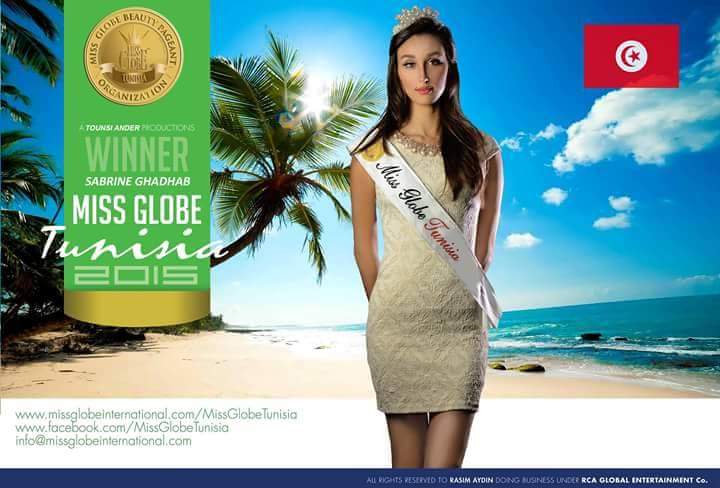 Le concours de beauté Miss Globe International en Tunisie