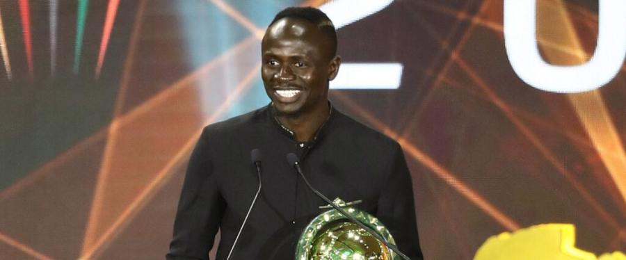 Sadio Mané élu meilleur joueur africain de l'année