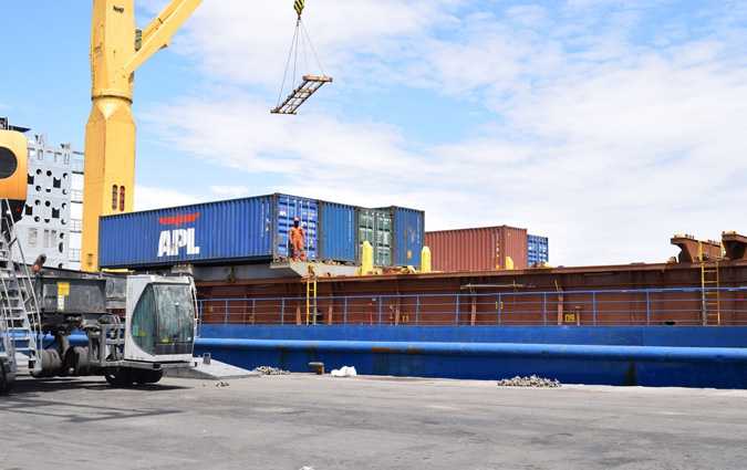 Des produits alimentaires expédiés en Libye