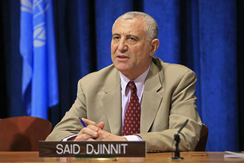 Saïd Djinnit nommé envoyé spécial pour la région des grands lacs