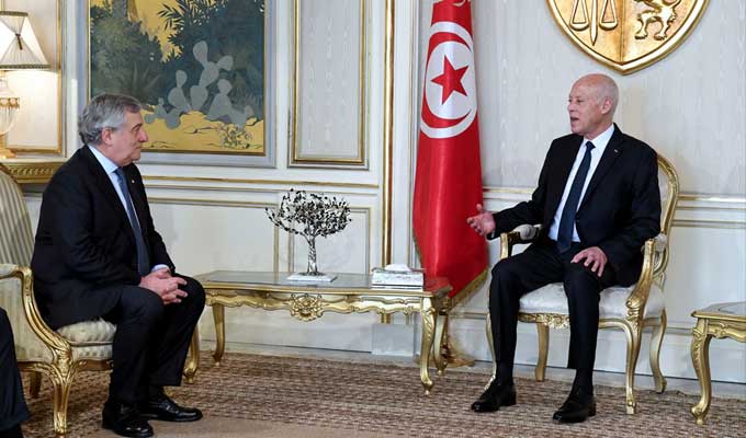 Antonio Tajani: "La stabilité économique de la Tunisie nécessite une aide européenne"