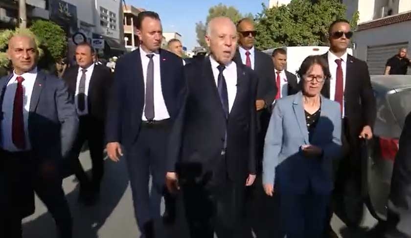 Saïed, en visite à l’entrepôt SNCFT Nabeul : "Il n'est pas question de céder les services publics"