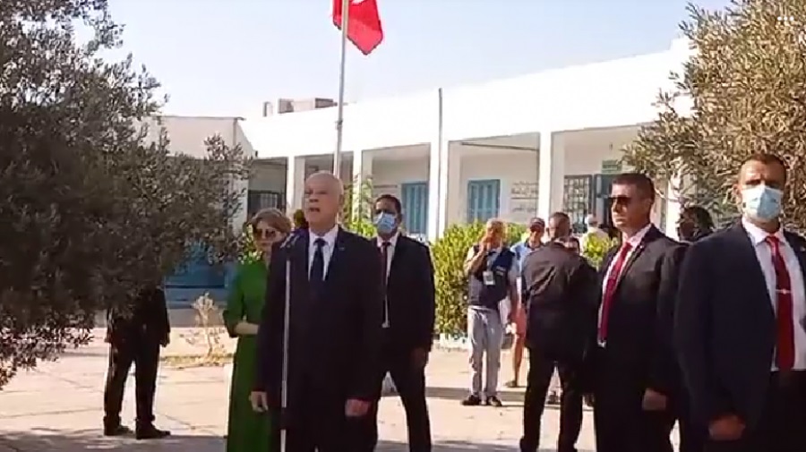 Référendum: Saïed vote sur le projet de la nouvelle Constitution