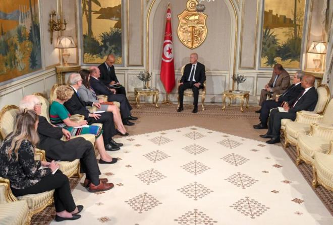 Ce que dit l’ambassade US à propos de l’entretien entre Kaïs Saïed et des congressmen