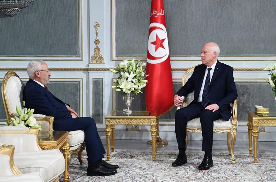 Formation du gouvernement: Ghannouchi chez Saied