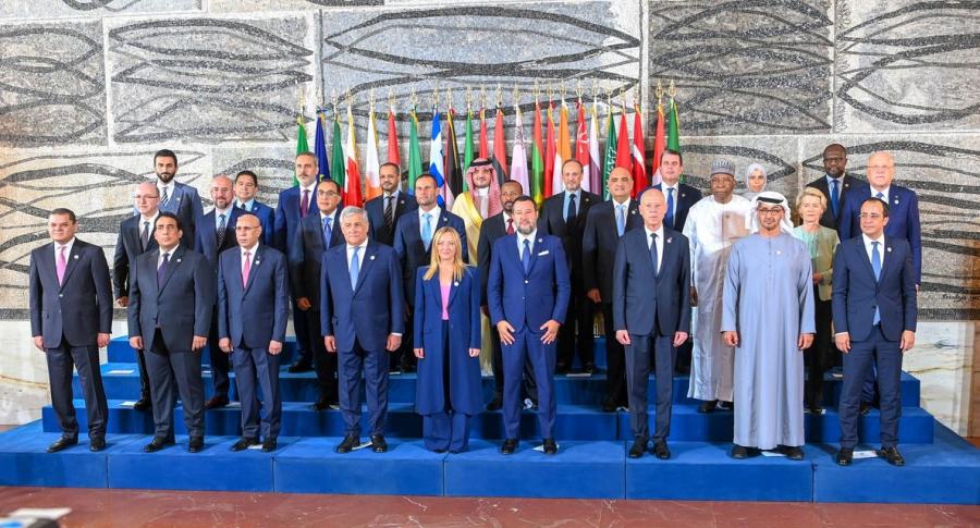 Ouverture de la Conférence internationale  sur la migration, en présence de Kais Saied