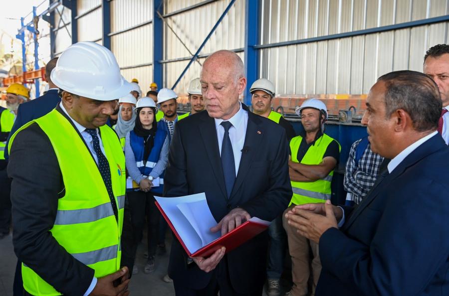 La colère du président face au retard de l'aménagement d'el Menzah