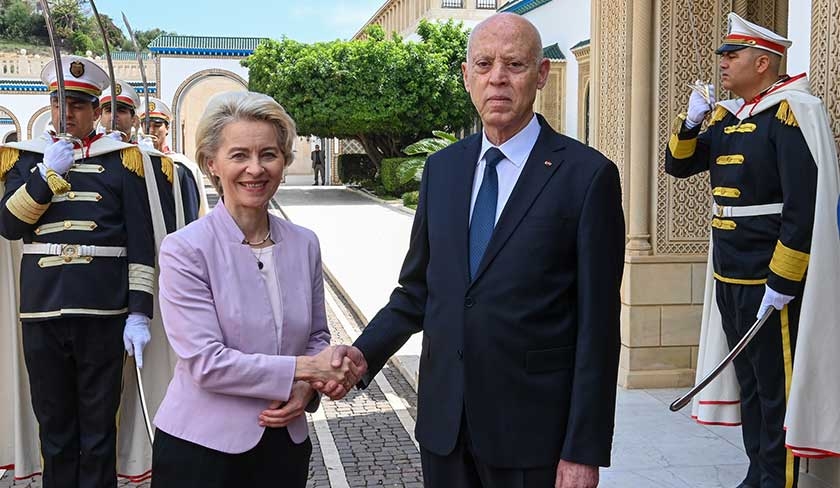 La Tunisie refuse une invitation d’Ursula von der Leyen de participer au « Global Gateway Forum ».
