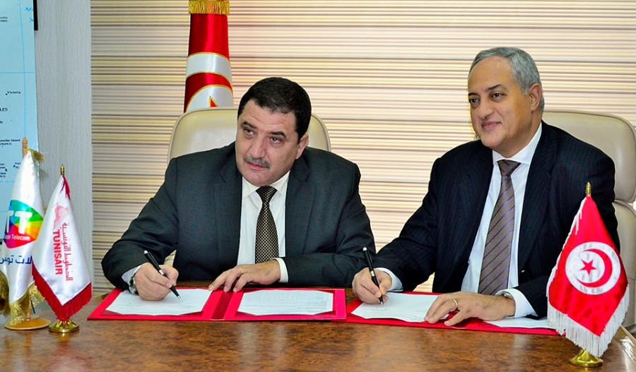 Tunisair -Tunisie Telecom: Nouvel accord de partenariat en matière de sécurité des informations