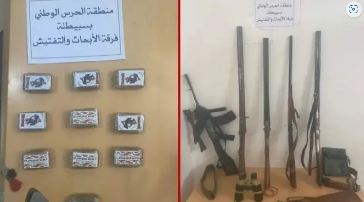 Saisie de drogue et fusils de chasse: 46 personnes arrêtées