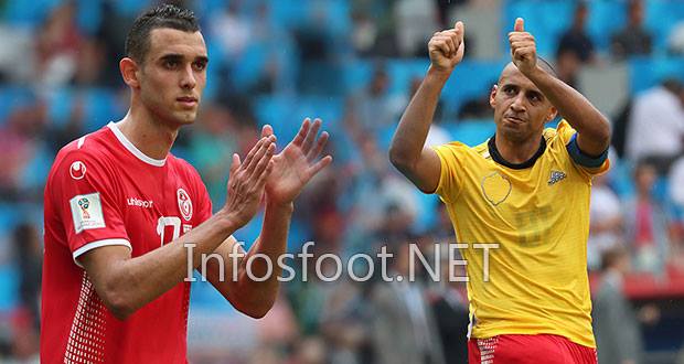 Seuls Khazri et Skhiri ont salué le public tunisien après le match