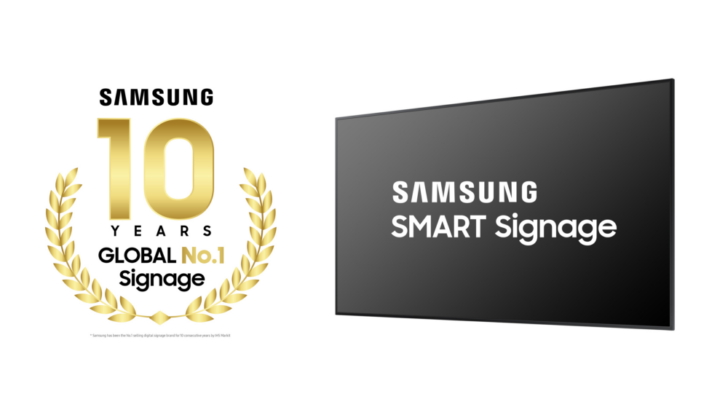 Samsung marque la décennie en tant que leader mondial de l'affichage numérique