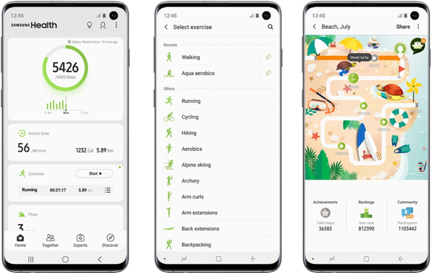 Cet été, restez en forme avec Samsung Health