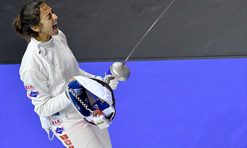 Sarra Besbes huitième dans le tournoi Kali d’escrime en Colombie