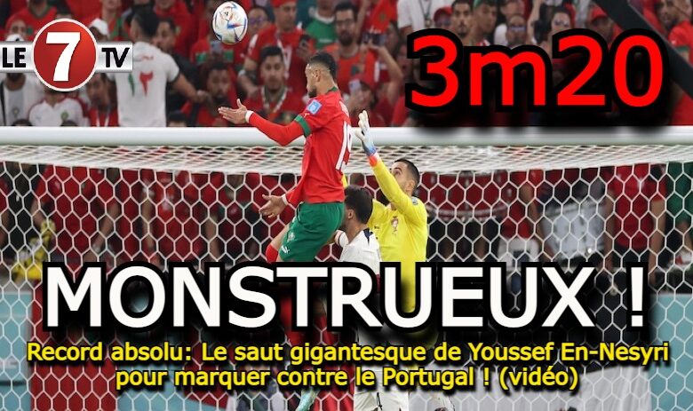 Mondial: le saut monstrueux du marocain Youssef Ennesyri