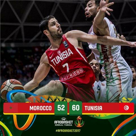 Afrobasket 2017 : La sélection tunisienne s'offre une place en finale 
