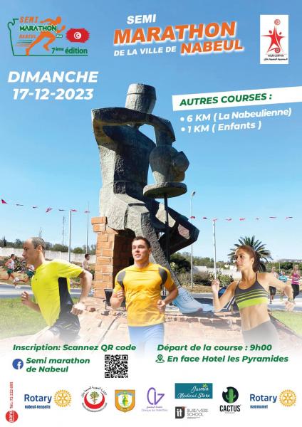 Semi -marathon de Nabeul: Un nouveau record de participation !