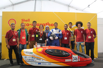 LEONI Tunisie sponsor du projet de fabrication d'un véhicule électrique « ENIMIA »