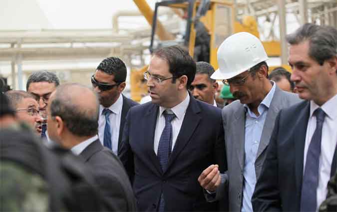 Chahed annonce le démontage des unités polluantes de la SIAPE