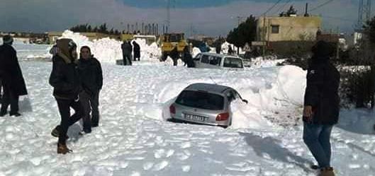 La couche de neige atteint 1 mètre à Siliana