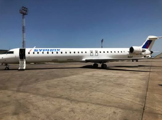 Reprise de Syphax Airlines : Arrivée du premier avion