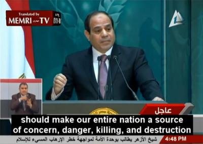 Quand Sissi devient le réformateur de l'Islam tant attendu !?