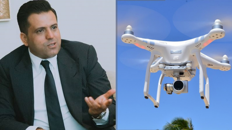 Un drone inconnu espionne la maison de Slim Riahi, selon son avocat