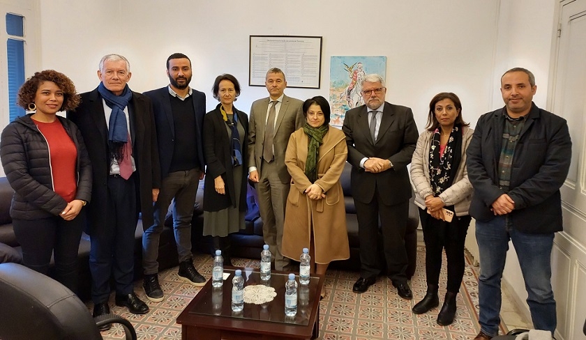 SNJT : Visite d’une délégation d’ambassadeurs européens