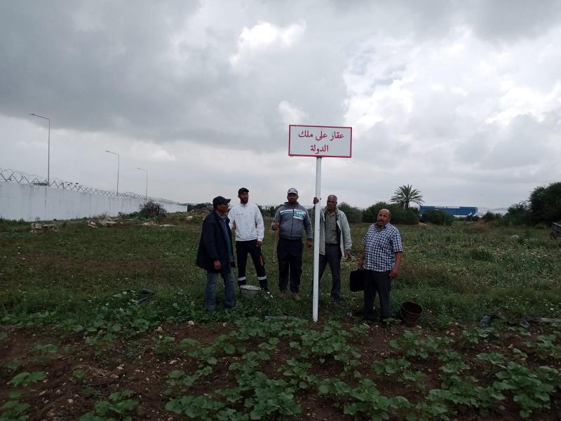 Récupération de 2 terrains domaniaux à vocation urbaine à La Soukra