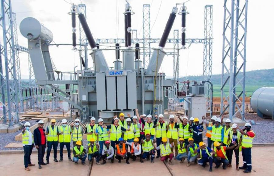 Une première de STEG-IS au Rwanda : Un poste de Haute Tension 100MW/220KV