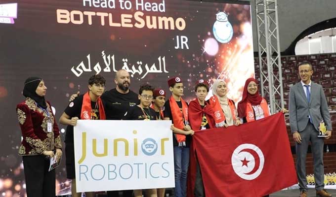 Championnat Arabe Robotique et IA : La Tunisie rafle les premiers prix des quatre compétitions