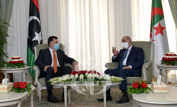 Tebboune et Sarraj pour le règlement de la crise libyenne loin de toute intervention étrangère