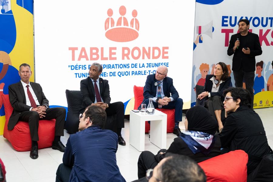 EU4Youth Talks: Un dialogue pour et avec les jeunes tunisiens et tunisiennes