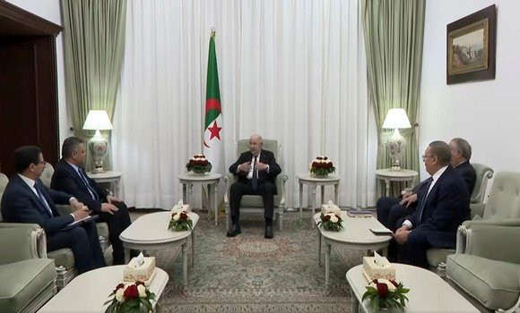 Le ministre de l'intérieur reçu par le président algérien Tebboune