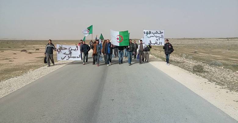 Des chômeurs algériens menacent de demander l’asile en Tunisie