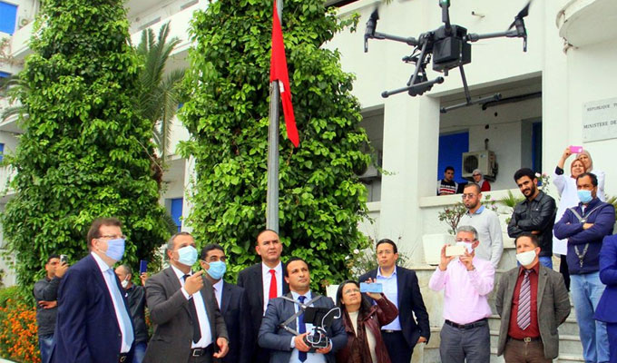 Covid-19 : Telnet Holding fait un don de 4 drones au ministère de la Santé