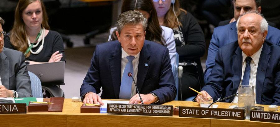 Gaza: Le Conseil de sécurité interpellé par le chef de l'humanitaire de l'ONU