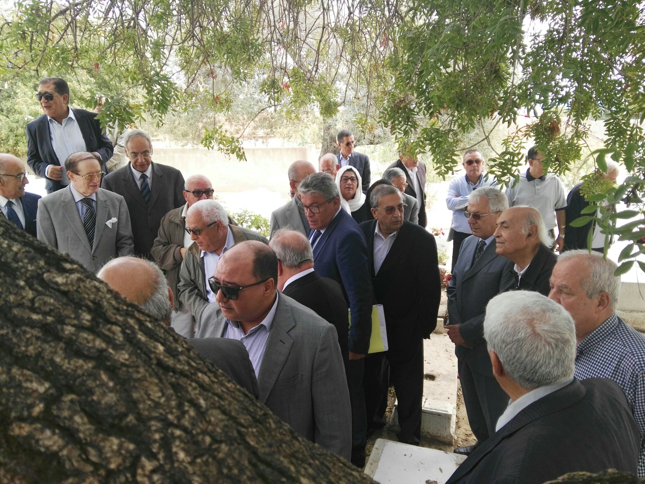 Ils se sont retrouvés autour de la tombe de Lazhar Bououni
