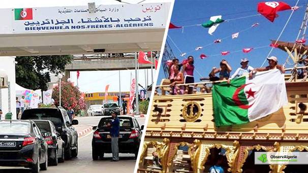 Record : Plus d’un demi-million d’Algériens sont entrés en Tunisie, en trois mois