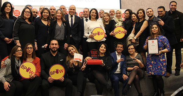 Teleperformance reçoit pour la seconde année consécutive le prix du "Meilleur Employeur en Tunisie"
