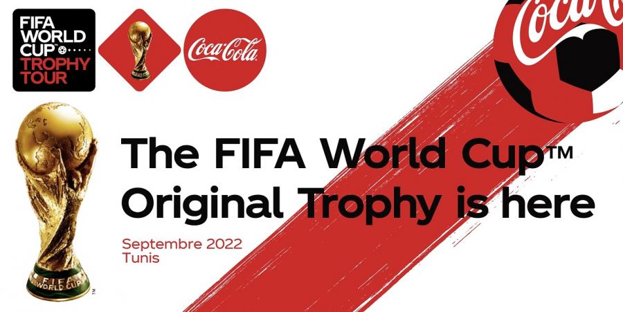 Tournée internationale de Coca-Cola: Le trophée de la Coupe du Monde bientôt en Tunisie